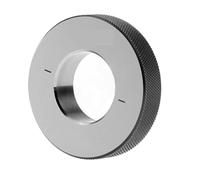 Calibro ad anelli per la calibrazione del, Calibro for anello con filettatura metrica lucida 0,002 2-31 mm Utensile manuale in acciaio legato al nichel-cromo(14mm)