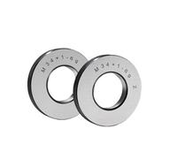 Calibro ad anello con filettatura in acciaio