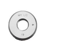 Calibro ad anello con filettatura NPT in acciaio