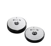 Calibro ad anello filettato, 1 set anello filettato e calibro a tampone M7-M60 passo 1 mm 6 g(M14x1)