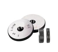Calibro ad anello filettato M2.5 M3 M4 M5 M6 M7 M8 M10 M14 M16 M18 M20 6G-6H anello filettato calibro anello filettato ANELLO GO-NOGO CALIBRO 6g calibro di misura 2 pz/set(M6 X 1)