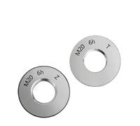 Calibro ad anello per filettature, Set di calibri for anelli filettati Dente fine metrico non standard 6h M1-M8(M3X0.5 6h)