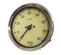 Calibro adatto per auto d'epoca Smiths replica tachimetro 80 giri / 100
