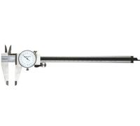 CALIBRO ANALOGICO CON OROLOGIO BORLETTI COC100S 158 MM INOX TEMPRATO 0,01MM