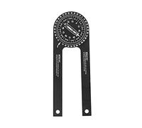 Calibro Angolare per a Mitra, Proiettore Angoli 360° in Lega di Alluminio - Alta Precisione, Resistente e Compatto per Lavori di Falegnameria e Costruzione