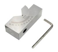 Calibro AP25 da incasso per mobili, calibro regolabile | Utensile in acciaio con marcature visibili per i flussi di lavoro durante il taglio e l'allineamento nella