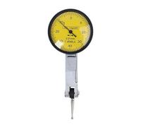 Calibro con indicatore a quadrante, Indicatore di prova con quadrante da 0-0,8 mm, graduazioni da 0,01 mm, punto di contatto con inversione automatica, supporti a coda di rondine