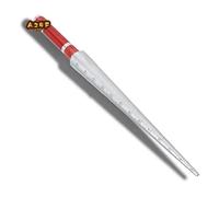 Calibro conico for saldatura, calibro a spessimetro, calibro for saldatura, calibro a spessimetro, righello di profondità, strumento di misurazione dei fori da 3 a 15 mm
