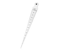 Calibro conico in acciaio inossidabile da 1-15 mm, cuneo di prova for saldatura, righello for calibro di gioco, strumento di misura for l'ispezione del foro di profondità