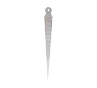 Calibro conico in acciaio inossidabile da 1-15 mm for strumento di misurazione dei fori di fessura, foro di misurazione for scala di apertura conica della fessura