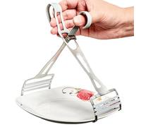 Calibro dei piatti caldi - Clip antiscivolo per pentole per friggitrice ad aria, clip anti-sequestro, clip per il supporto della ciotola | Padella calda multiuso per ciotola con riscaldamento