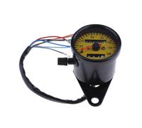 Calibro Del Contachilometri Del Tachimetro LED Del Motociclo Con Faccia Gialla