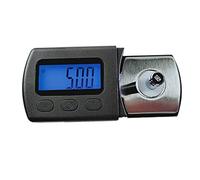 Calibro della scala della forza dello stilo del giradisco, digitale del giradischi dello stilo della forza della scala del tester della bilancia dei gioielli, 0,01 g con peso di calibrazione di 5 g