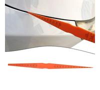 Calibro di allineamento del pannello dell'automobile 25,3 cm per la correzione dello spazio libero della carrozzeria in plastica arancione che non segna per la correzione del cofano e della porta