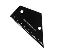 Calibro di Altezza delle Corde per Chitarra,Strumenti di Lutero di Precisione | Strumento Di Regolazione Del Righello Della Chitarra Elettrica,Per Manutenzione Riparazione Violino Elettro Acustico E