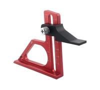 Calibro di altezza per circolare, misura di profondità con graduata, accessorio di misurazione antiscivolo in lega di alluminio, per la fabbricazione di mobili e armadi