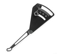 Calibro di altezza regolabile in alluminio per veicoli radiocomandati con gamma da 10 a 45 mm, adatto per modelli su strada, fuoristrada e camion (nero)