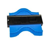 Calibro di contorno Calibro di copia profilo da 5 pollici Duplicatore calibro di contorno Strumenti standard for la marcatura del legno Piastrelle for piastrelle in laminato Strumenti generali(Blue)