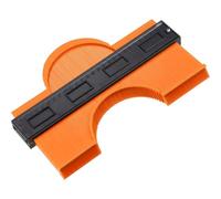 Calibro di contorno con serratura, 25,4 cm, strumento di misurazione per scriba, modello, profilo, duplicatore, strumenti per la lavorazione del legno, pavimenti, posa di piastrelle, idee regalo per