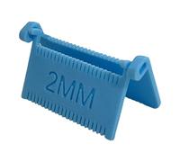 Calibro di cucitura -modello di bordo ultra -compatto da 8 cm in acciaio inossidabile graduato, misurazione del cucito e di orlo, design facile a uso per mestieri più vecchi quotidiani | Costo