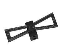 Calibro di marcatura in lega di alluminio, progettato per lavoratori del legno professionali e precisione manuale della marcatura manuale della coda di rondine