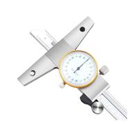 Calibro di profondità con quadrante calibro di profondità 0-150-200-300mm calibro di profondità asta fine calibro a corsoio calibri(0-200mm 0.02)