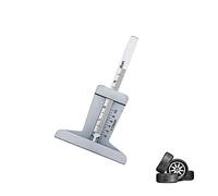 Calibro di profondità del battistrada, Battistrada del Calibro di profondità della Gomma di Automobile del Tester in Acciaio Inox Accessori per auto Moto e Camion (0-50 mm)