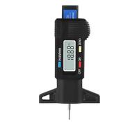 Calibro di profondità del battistrada del pneumatico digitale - Strumento di misurazione della profondità dei pneumatici elettronici, Tester di profondità del battistrada dello schermo LCD |