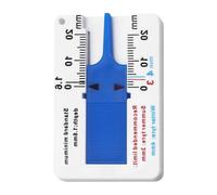 Calibro di profondità del battistrada per pneumatici - Strumento misurazione 0-20 mm, lettura digitale chiara | Controllo manuale battistrada, righello della pneumatico