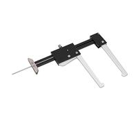 Calibro di profondità del disco del freno , Calibro del calibro di profondità del disco del freno Precisione di 0 , 1 mm Ganascia flottante compatta 0-60 mm Lega di alluminio metrica per parti