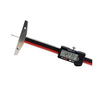 Calibro Di Profondità Digitale 0-30-100 For Asta Fine Strumento Misura For Fori Profondi Battistrada Del Pneumatico For Tonda Misurazione Di Precisione(Depth gauge with disk probe 0-150)