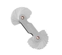 Calibro di raggio R1-6,5 7-14, 15-25 Piastra misura raccordo Esterno Interno Concavo Convesso Strumenti(R15-25)