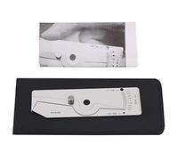 Calibro di saldatura esatto in acciaio inossidabile |Strumento per misurare la profondità del sottosquadro e l'altezza della corona |Strumento di ispezione della saldatura per