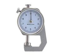 Calibro di spessore, calibro portatile per tester di spessore, 0,01 mm, precisione per carta, pelle, strumento di misurazione dello spessore della lamiera