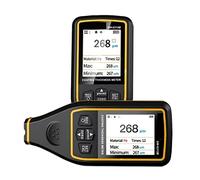 Calibro di spessore del rivestimento for auto SW-6310A 0.1um/0-1700 FE/NFE Tester di spessore del film di vernice Strumenti di verniciatura for micrometri di rivestimento Uso domestico(SW-6310A)
