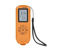 Calibro di spessore della vernice, Misuratore di spessore digitale for auto, misuratore di vernice for auto portatile, strumento di misurazione, accessori(Oranje)