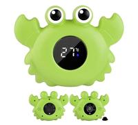 Calibro di temperatura del bagno del bambino - Sensore di acqua LCD, monitor della vasca galleggiante | Dispositivo di visualizzazione del termometro digitale, calibro del bagno a forma di per bambini