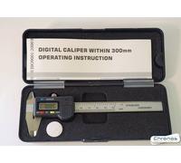 Calibro Digitale 100MM/4" - Vernier Metri E Imperiali Da Chronos