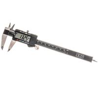 Calibro Digitale 150 mm Acciaio Inox LCD LTF 327.05 Professionale Numeri Grandi