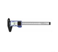 Calibro digitale a corsoio ad energia solare realizzato in plastica ad alta resistenza con precisione di 0,1 mm e display chiaro per attività di misurazione precise in officina in condizioni di scarsa
