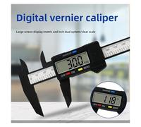 Calibro digitale ad alta precisione da 150 mm - a corsoio elettronico LCD Strumento micrometro durevole con scatola for le misurazioni Per fai da te/uso domestico(02)