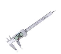 Calibro Digitale Calibro elettronico Vernier digitale di profondità Righello pratico 0-150mm classico multifunzionale con texture