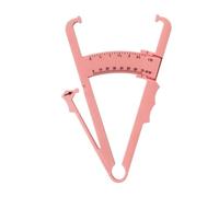 Calibro digitale, Calibro for grasso corporeo Clip for fitness Tester for la perdita di Calcolatore Strumento for misurazione della pliche cutanee con grafico sottile(Pink)