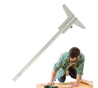 calibro digitale - calibsro analogico | dispositivi di misurazione digitali | Righello di misurazione per la lavorazione del legno fai-da-te in lega di alluminio | Comodo calibo a corsoio fai da te pe