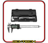 CALIBRO DIGITALE CENTESIMALE 150mm in ACCIAIO INOX con DISPLAY LCD ELETTRONICO