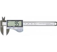 Calibro digitale elettronico a batteria in fibra carbonio 100mm 100 mm corsoio