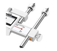 Calibro digitale for fori rotondi con sonda conica da 10 mm e 20 mm, for la misurazione della distanza centrale del foro, della distanza centrale del foro, della linea centrale del foro(G/r/e/en)