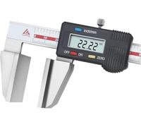 Calibro Digitale per Fune Metallica, Strumenti di Misurazione del Misuratore di profondità di Conversione da 0-150 Mm / 0-6" in Pollici Metrici, Calibro A Corsoio in Acciaio Inoss, 0-150mm