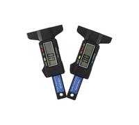 Calibro Digitale per Misurazione Profondità Battistrada con Display LCD,Misuratore 0 A 25 mm,Strumento per Controllo Usura Degli Pneumatici