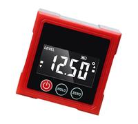 Calibro digitale per ricerca angoli con spegnimento automatico in alluminio ABS, inclinometro per ingegneri e tecnici, calibro portatile per costruzione